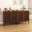 Buffet avec rangement, buffet de 32 po en bois avec 2 portes