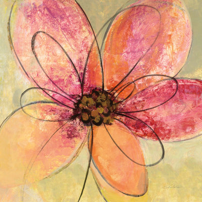 Neon Floral III by Silvia Vassileva - Wrapped Canvas Art Prints