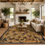 Tapis tigre Jungle avec envers antidérapant-495202792-495202794