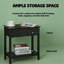 Table de rangement mince, table d'appoint étroite, table de bout