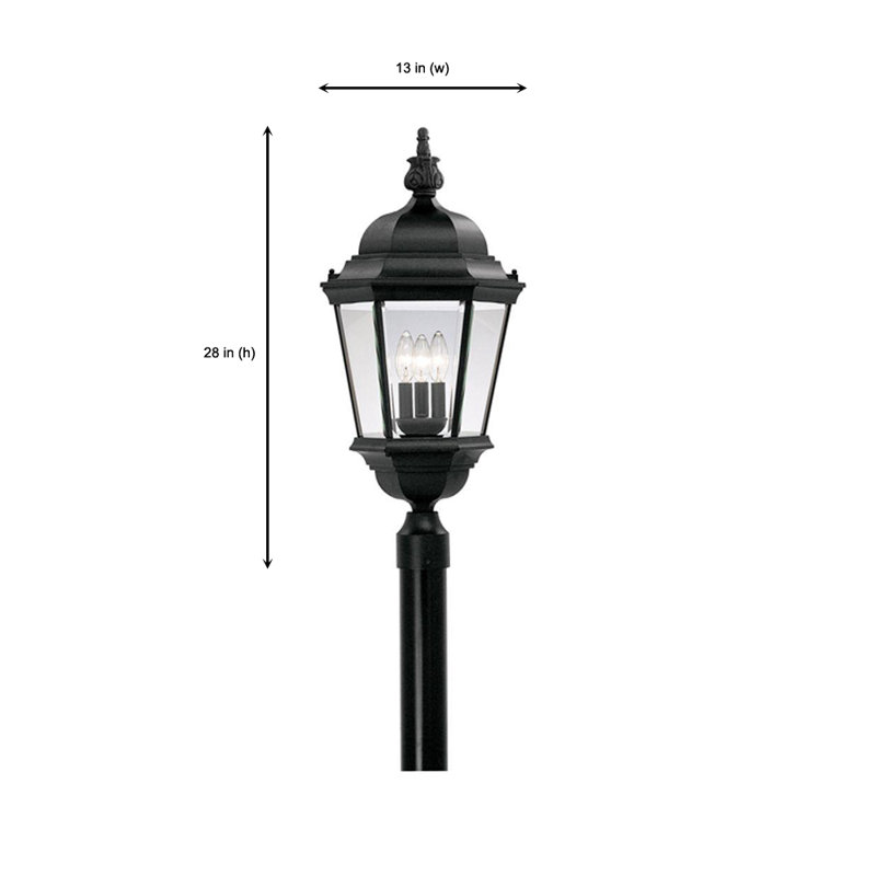 Tête de lanterne 3 lumières Slusser