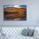 «Sunrise Paddle On Heart Lake, Adirondacks Autumn» par Jonathan Zaartek, art mural sur toile, 60 po x 40 po