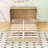 Carlysia Wooden Murphy Bed with Storage Drawers and Built-In Charging Station-543364066-543364064