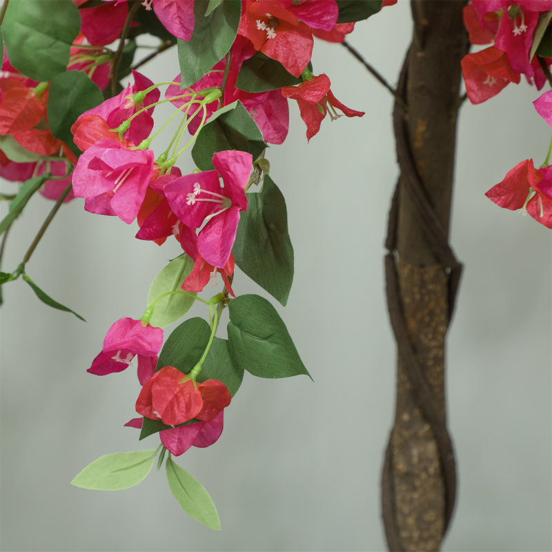 2 Packs artificial plants murraya with flowers