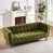 Velours vert olive