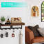 Wood Wall Organizer with Mail Storage-1500297582