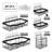 Adhesive Stainless Steel Shower Caddy-103397376