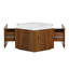 Table basse Hexagonal Rustic-118729555