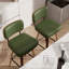 Tabouret pivotant rembourré à hauteur de bar-1831924400