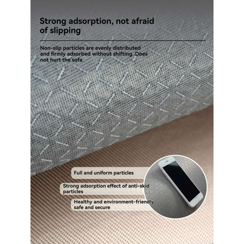 Coussin de chaise antidérapant Summer Ice, 17,71 po x 17,71 po