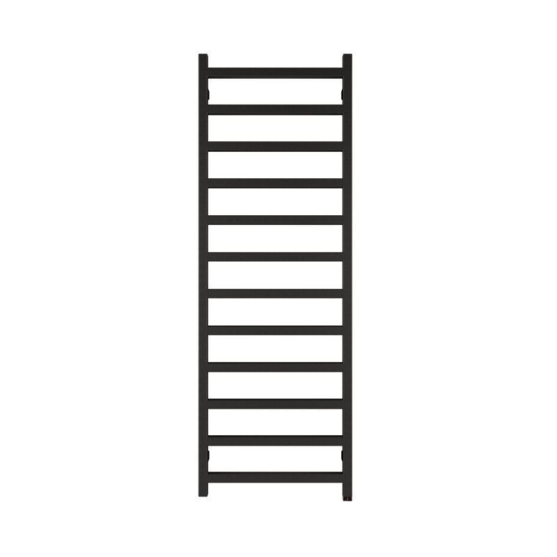 Simple One, Electric Towel Rail, Black, 144cm H x 50cm W x 7.2cm D