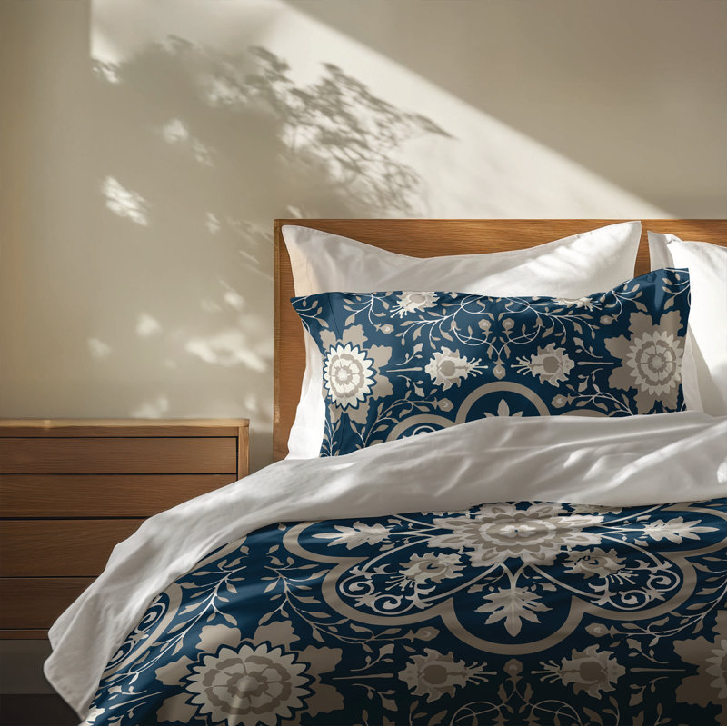 Skyler Comforter Set, Charcoal, King Comforter + 2 King Pillowcases