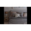 Aires Modern Bedside Table | 45 x 40 x 50 cm | Drop Door Cabinet with Metal Frame-1976588439