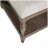 Tufted Accent Bench with Shelf