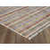 Tapis rayé brun / bleu / vert Dovidio