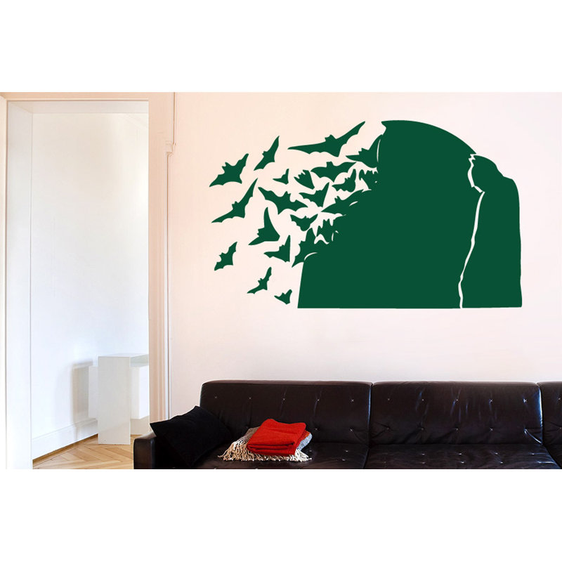 Animals Wall Decal, Green, Large