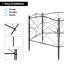 Pimm 62 cm H x 62 cm W Fence Panels Fencing