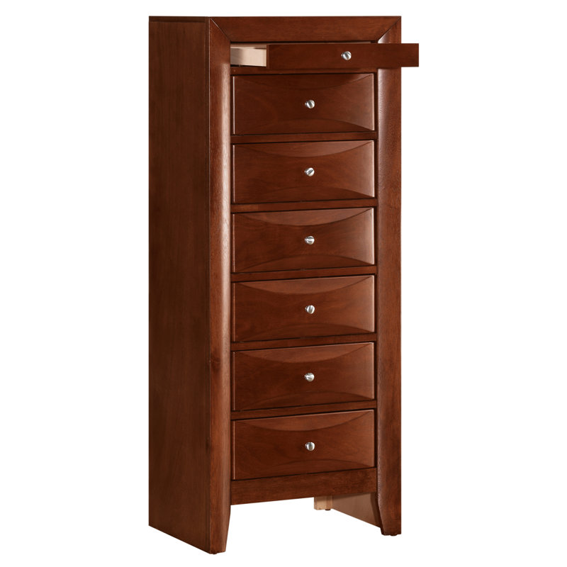 Rangement organisé en bois massif pour la chambre à coucher