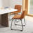 Behan 18.3'' H Upholstered Short Stool-1030935306