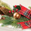 6FT Christmas Bell, Pinecone & Berry Bow Garland