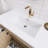 41.73228'' Single Bathroom Vanity with Acrylic Top-50066963