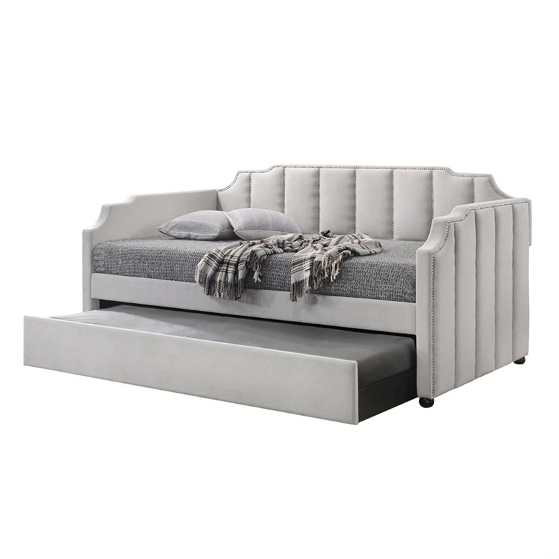 Velvet Daybed W/Trundle (Twin)