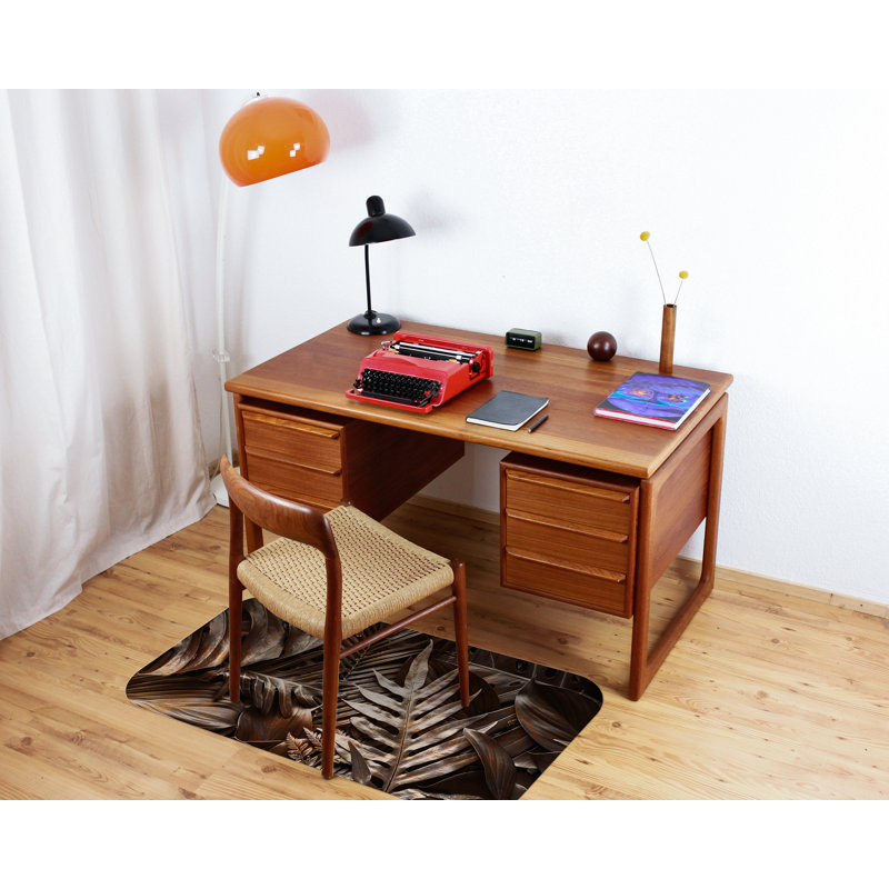 Nedelcho Hard Floor Rectangular Chair Mat, 70 x 100cm