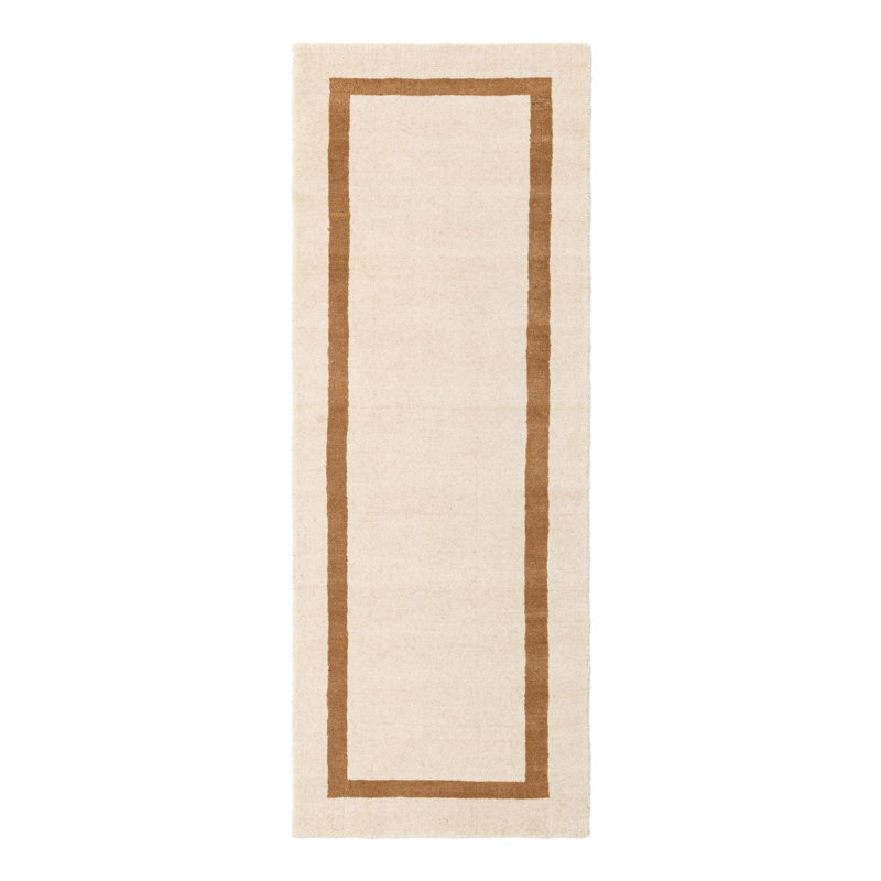 Jill Zarin Somerset Natural Wool Rug, Runner 2" x 6'1"