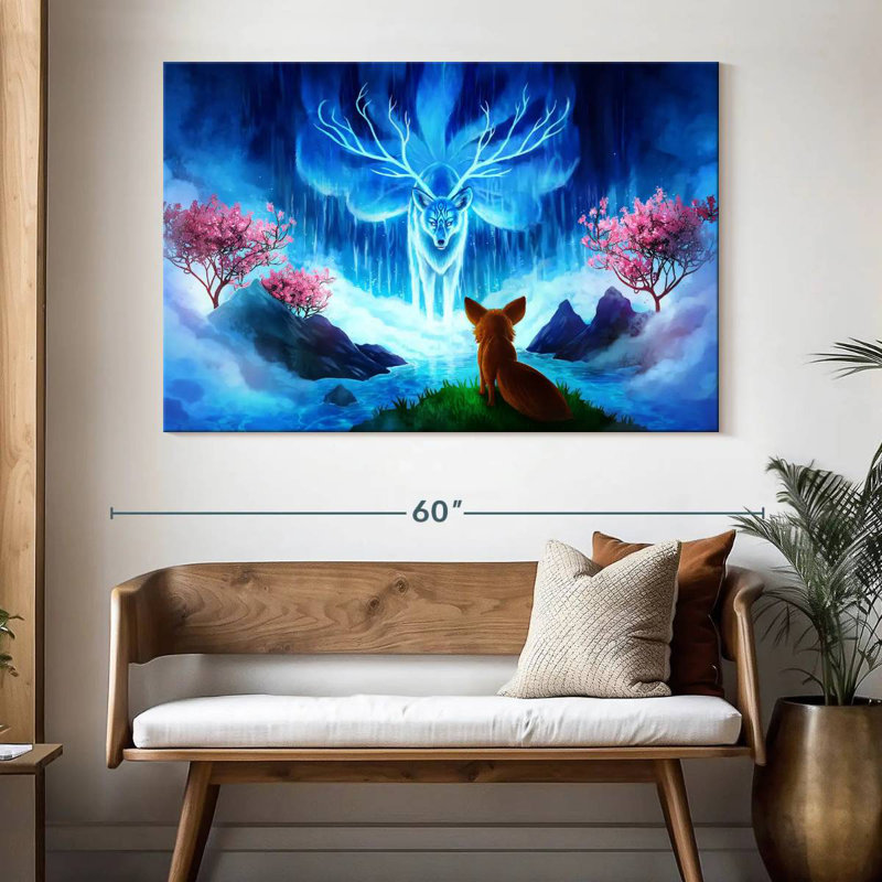 Brampt Wisdom, 34" H x 51" W