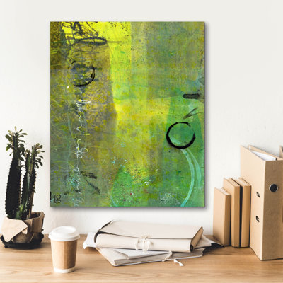  «Long Winter» par Laura Gibson, art mural sur toile, 20 po x 24 po