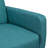 Sofa & Chair Set In Teal-126304197
