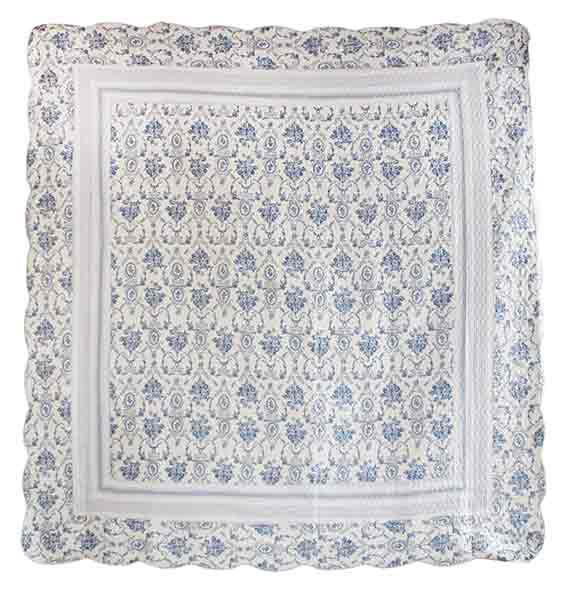 Wisteria Lattice Throw Blanket