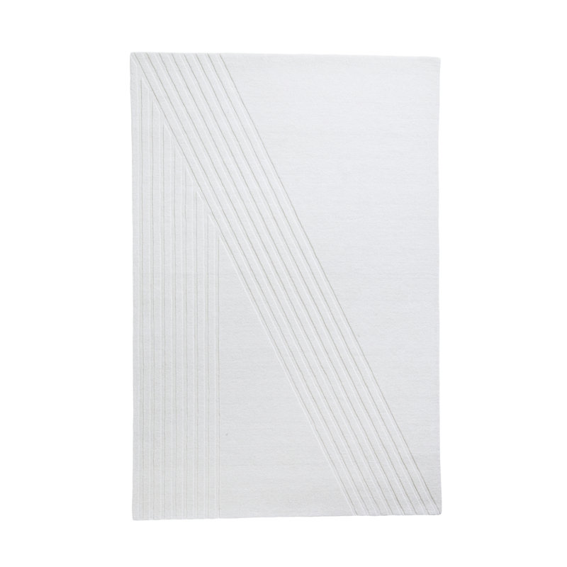 Off White Kyoto Rug, Rectangle 6'5" x 9'8"