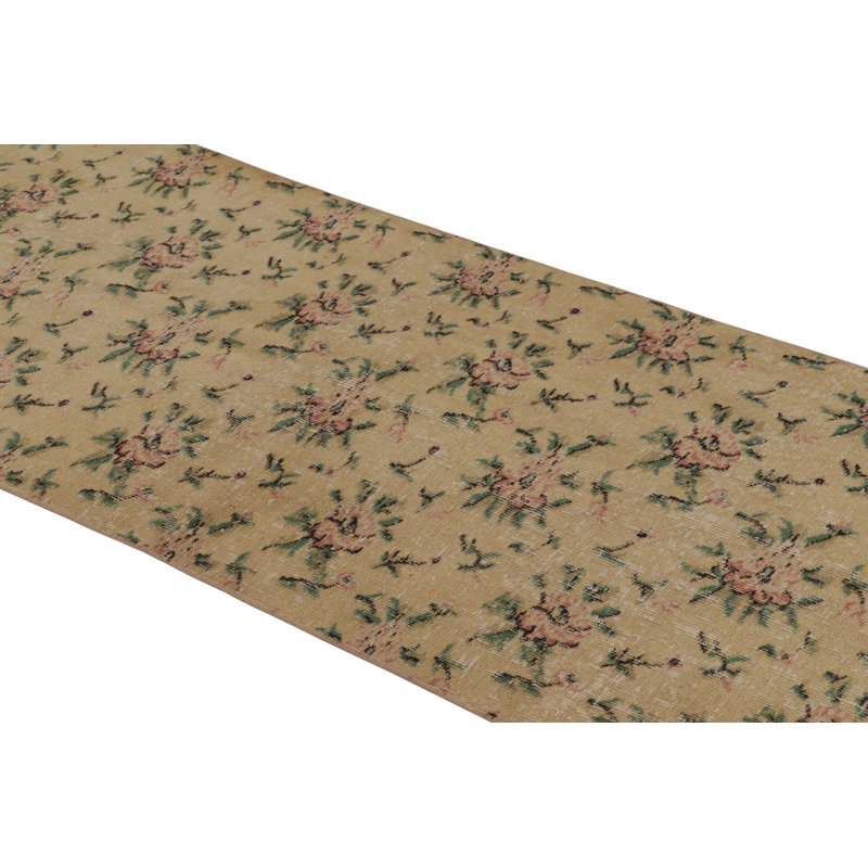 Vintage One-of-a-Kind 2'8X8'1 Hand Knotted Area Rug