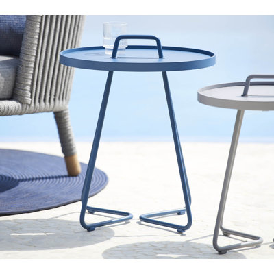 On-the-Move Outdoor Round Side Table