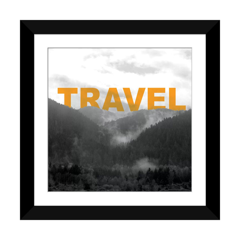 «Bold Adventures IV», impression sur toile, H 24 po x l 24 po x P 1 po, Papier avec cadre noir, Blanc