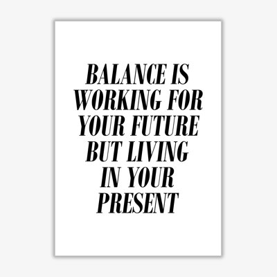 Balance - Print