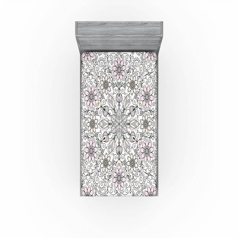 Ensemble de 2 draps-housses Ambesonne, Ensemble literie pour lit simple