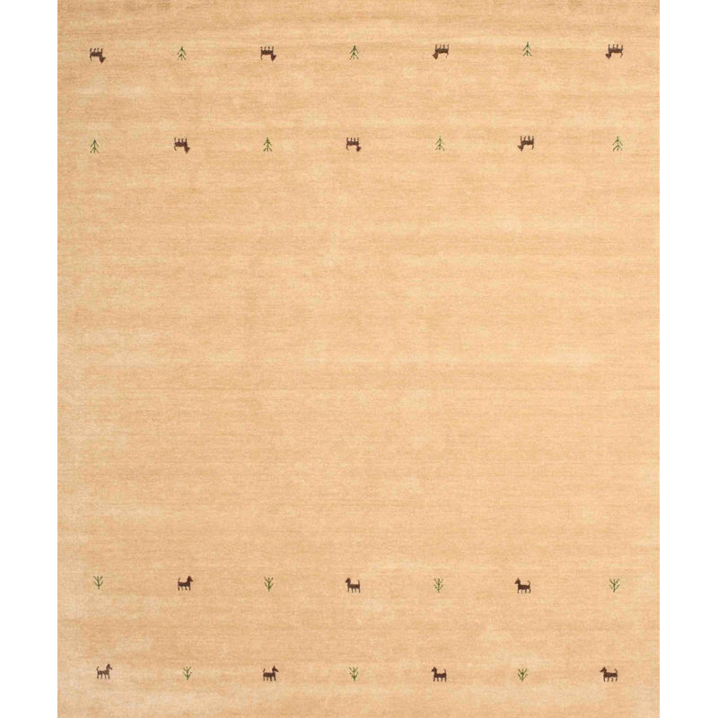 Tapis beige Kazuko, Rectangle 5 pi x 8 pi