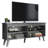 Khursheed Compact TV Stand Cabinet with 4 Shelves and Cable Management for 50, 55 Inch TV Media Storage Unit Living Room and Bedroom Modern Wooden Television Media Console-691232472
