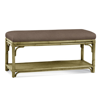 Banc de rangement en osier Summer Retreat