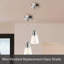 #23646-60-3,Clear w/Diamond Pattern For Lighting fixture.Size:4-1/2"Dx4-3/4"H.Centre Hole:42mm.3PK