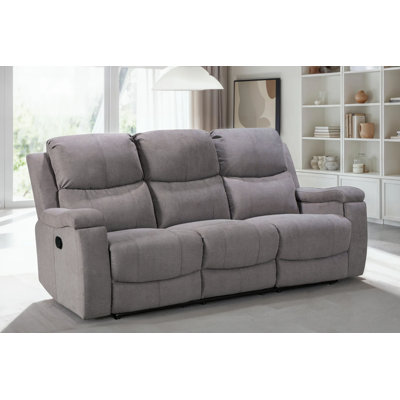 Chenille Reclining Sofa
