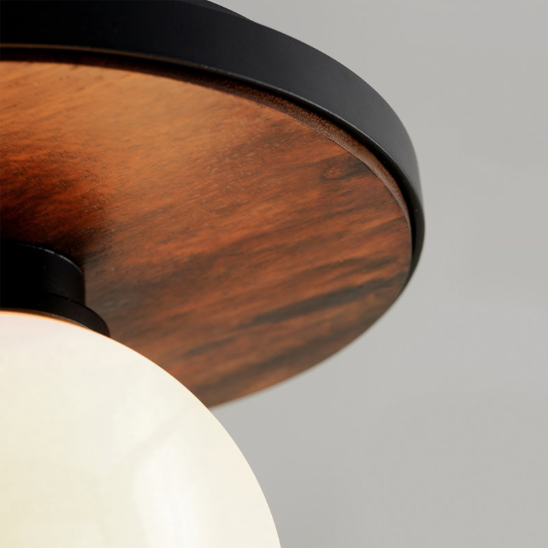1 - Light 9'' Simple Globe Flush Mount