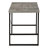 Rectangular Writing Desk, Computer Desk, Office Desk With Metal Base-1426591995