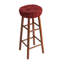 Coussin de siège de tabouret de bar antidérapant rond, 14 pouces-16586417