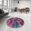 Tapis rose/bleu contemporain-1746915488