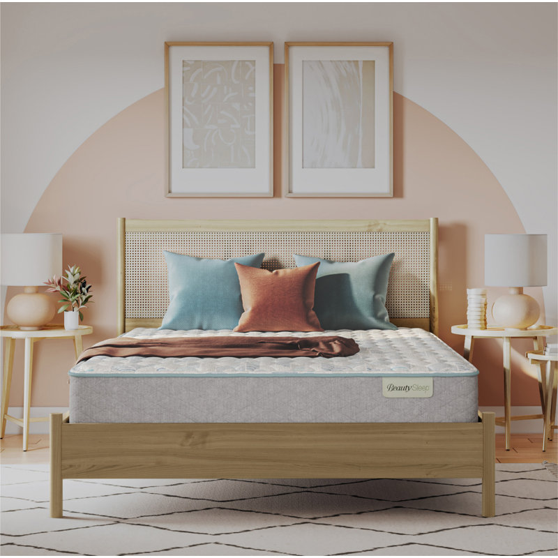 Slumberscape 11.5" Firm Quilted Mattress Set with Low Profile 6" Foundation, King