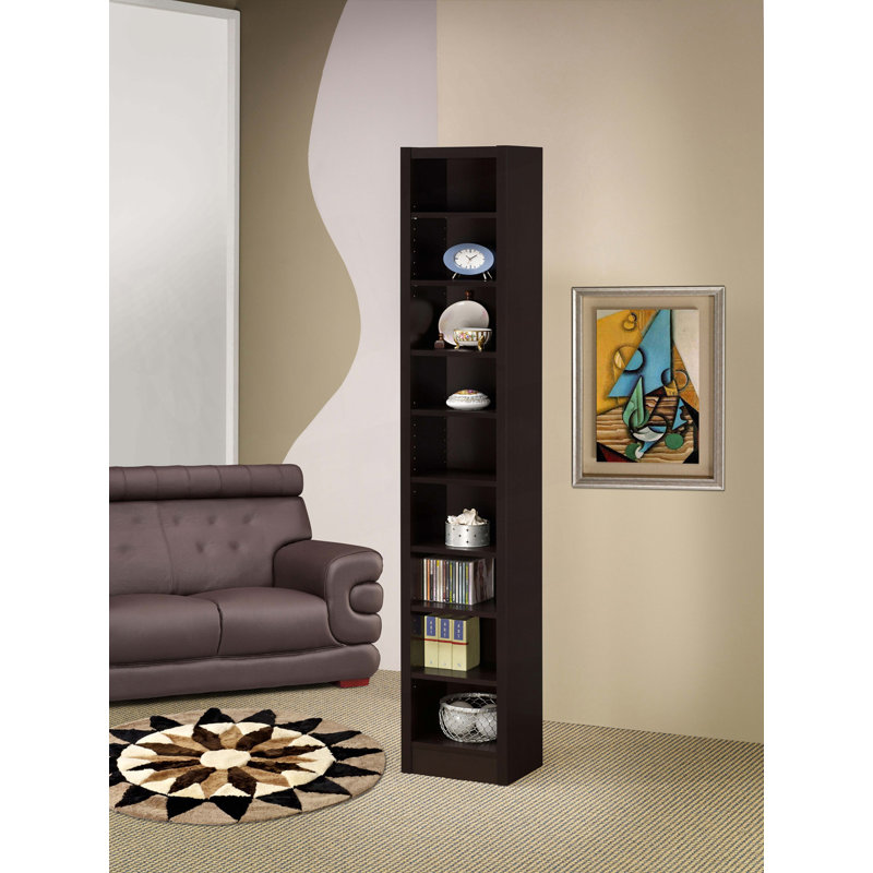 1Pc Modern 9-Shelf Bookcase