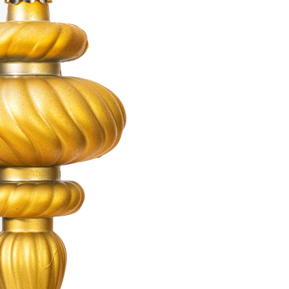 Mercury Row® 4" Shatterproof Finial Ornament, Gold